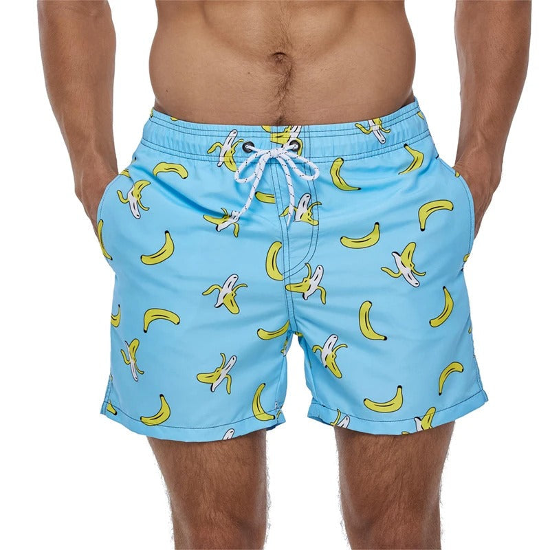 Lennox Ademende Zwemshort met Strakke Funky Print - Perfect voor Zomer en Zwemplezier
