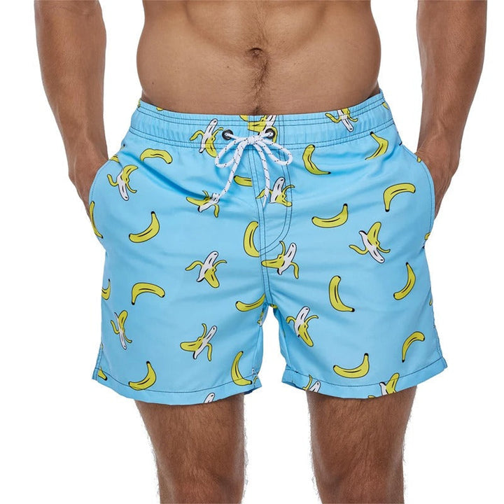 Lennox Ademende Zwemshort met Strakke Funky Print - Perfect voor Zomer en Zwemplezier