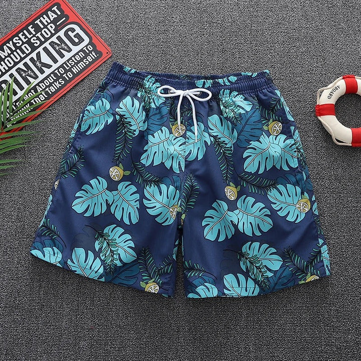 Heren Zwemshort met Trendy Strandprint - Arlo