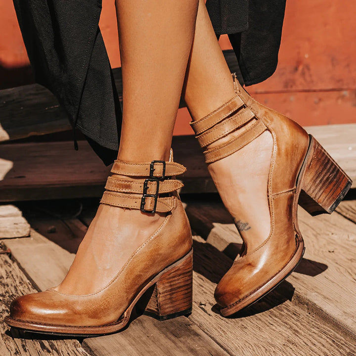 Chiara™ - Eleganckie buty na wysokim obcasie w stylu vintage, ponadczasowy klasyk