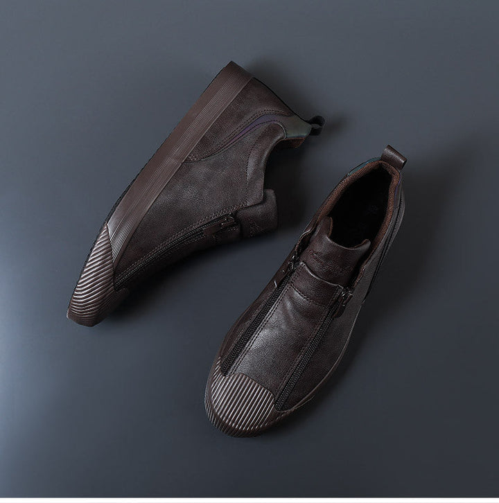 Merlin - Szlachetne skórzane buty męskie zapewniające stylowy wygląd