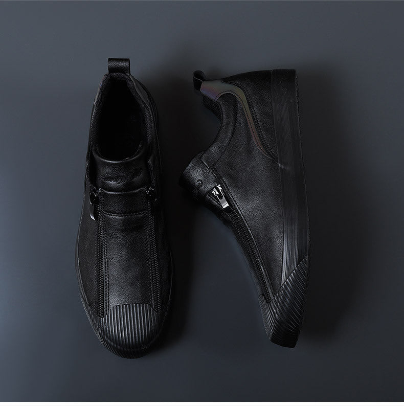 Merlin - Szlachetne skórzane buty męskie zapewniające stylowy wygląd