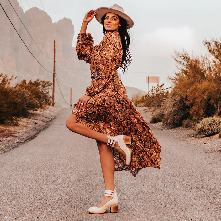 Chiara™ - Eleganckie buty na wysokim obcasie w stylu vintage, ponadczasowy klasyk