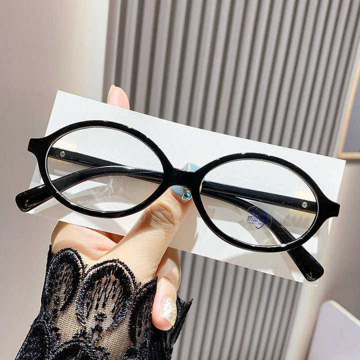 Danya Ovale Fashion Zonnebril zonder Sterkte voor Stijl en Bescherming