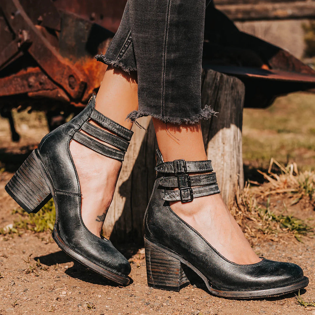 Chiara™ - Eleganckie buty na wysokim obcasie w stylu vintage, ponadczasowy klasyk