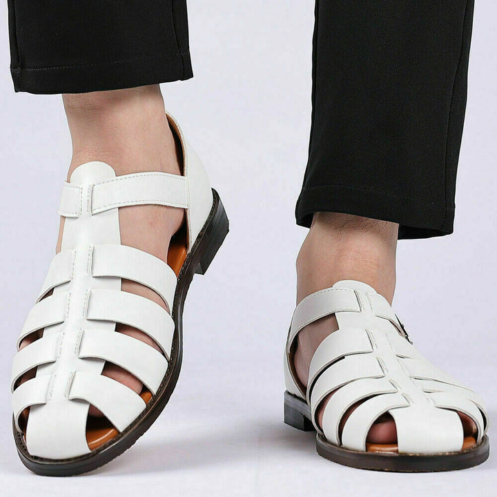 Jasper - ponadczasowo eleganckie skórzane sandały dla osób dbających o styl
