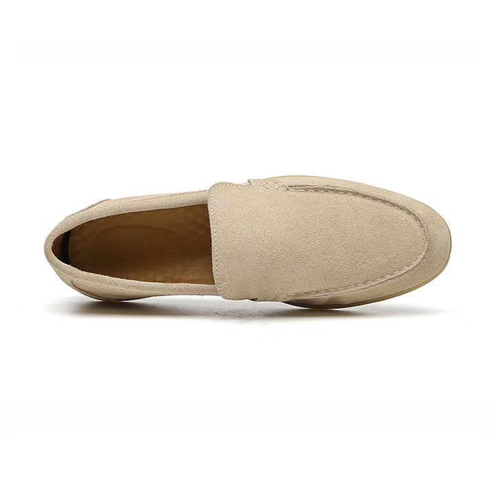 Eleganckie zamszowe loafersy męskie w nowoczesnym stylu Milano