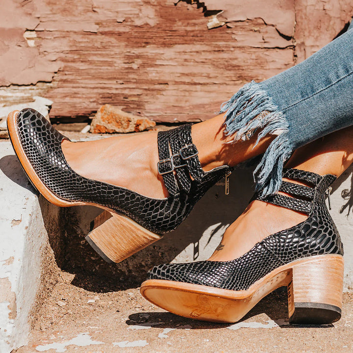 Chiara™ - Eleganckie buty na wysokim obcasie w stylu vintage, ponadczasowy klasyk