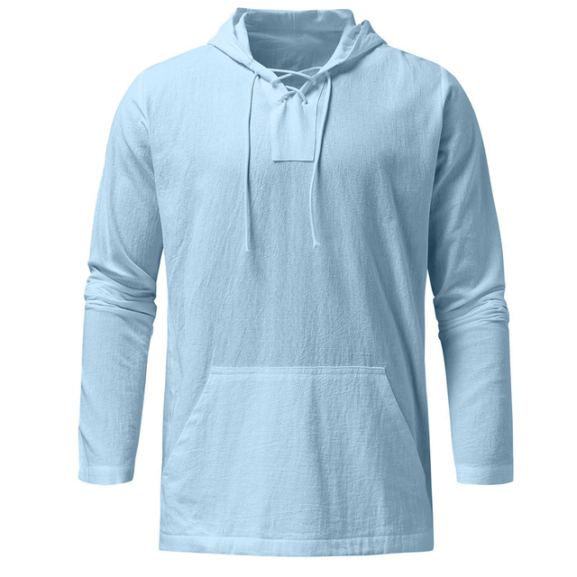 Modny męski sweter na lato zapewniający stylowy letni wygląd