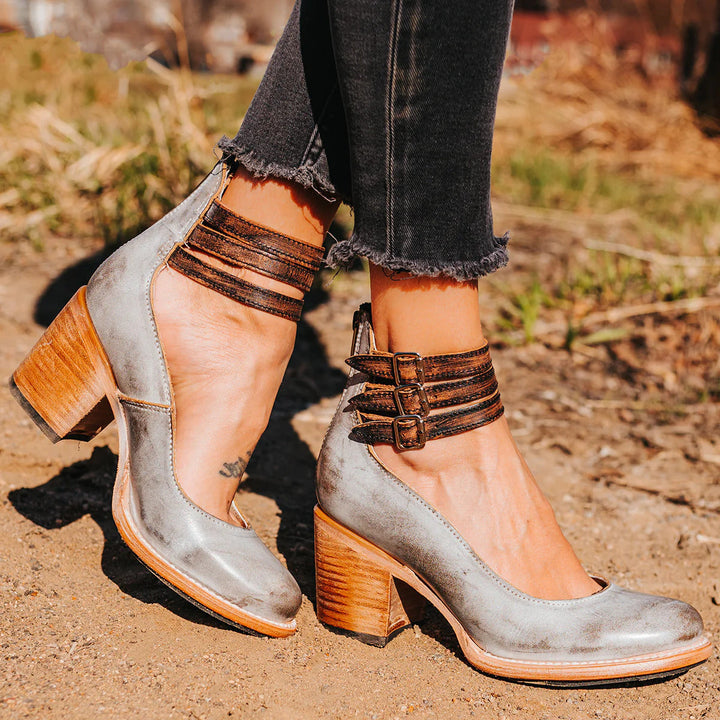 Chiara™ - Eleganckie buty na wysokim obcasie w stylu vintage, ponadczasowy klasyk