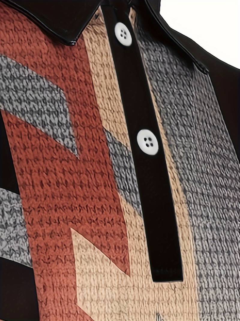 Stylowe męskie koszulki polo w stylu retro vintage