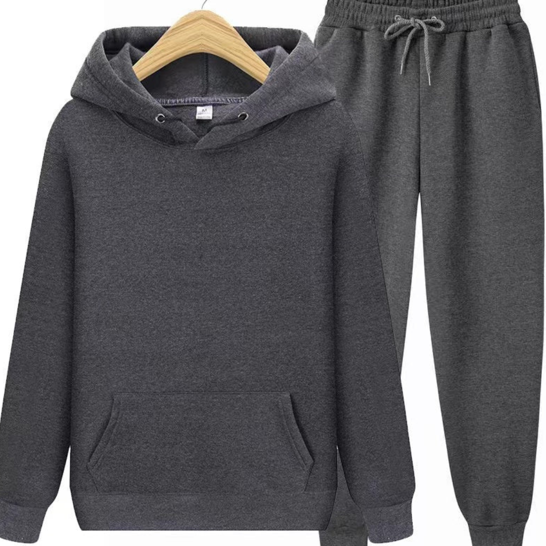 Męski dwuczęściowy wygodny zestaw | Casual - wygoda i styl w jednym