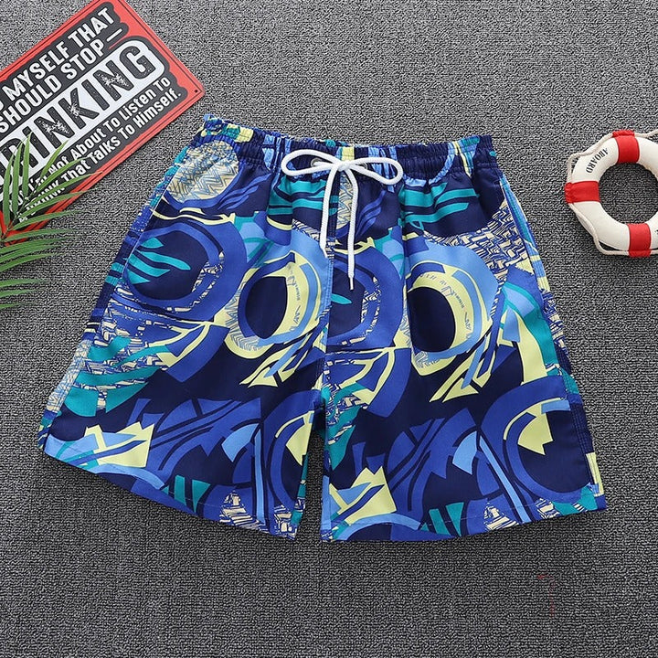 Heren Zwemshort met Trendy Strandprint - Arlo