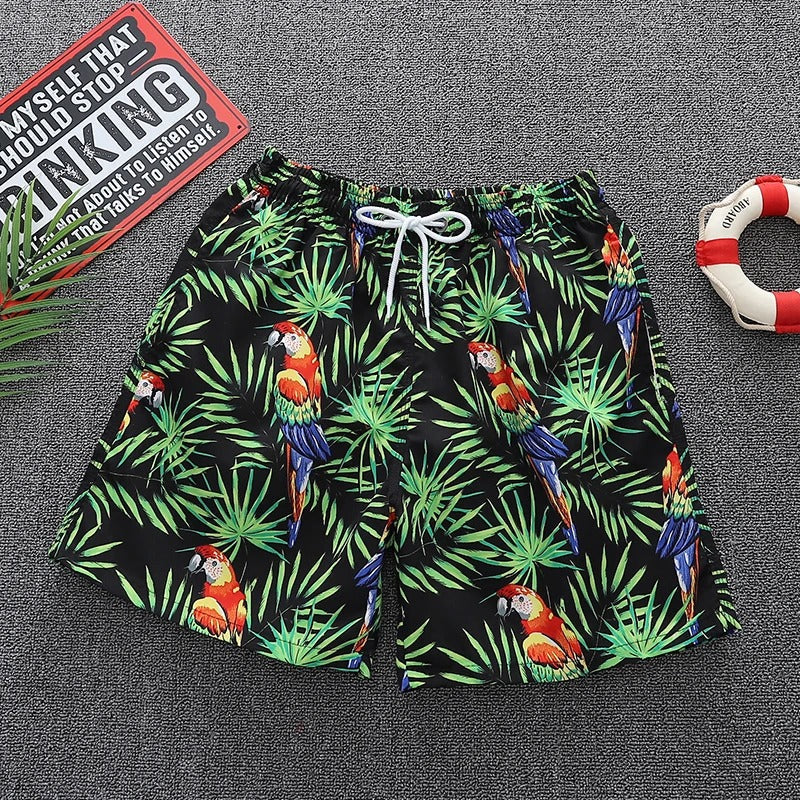 Heren Zwemshort met Trendy Strandprint - Arlo