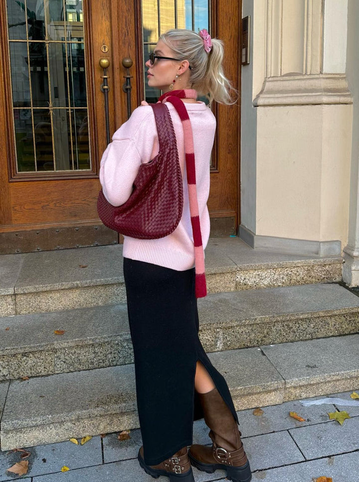 Tess | Ontdek de Stijlvolle Geknoopte Schoudertas voor Een Elegante Look