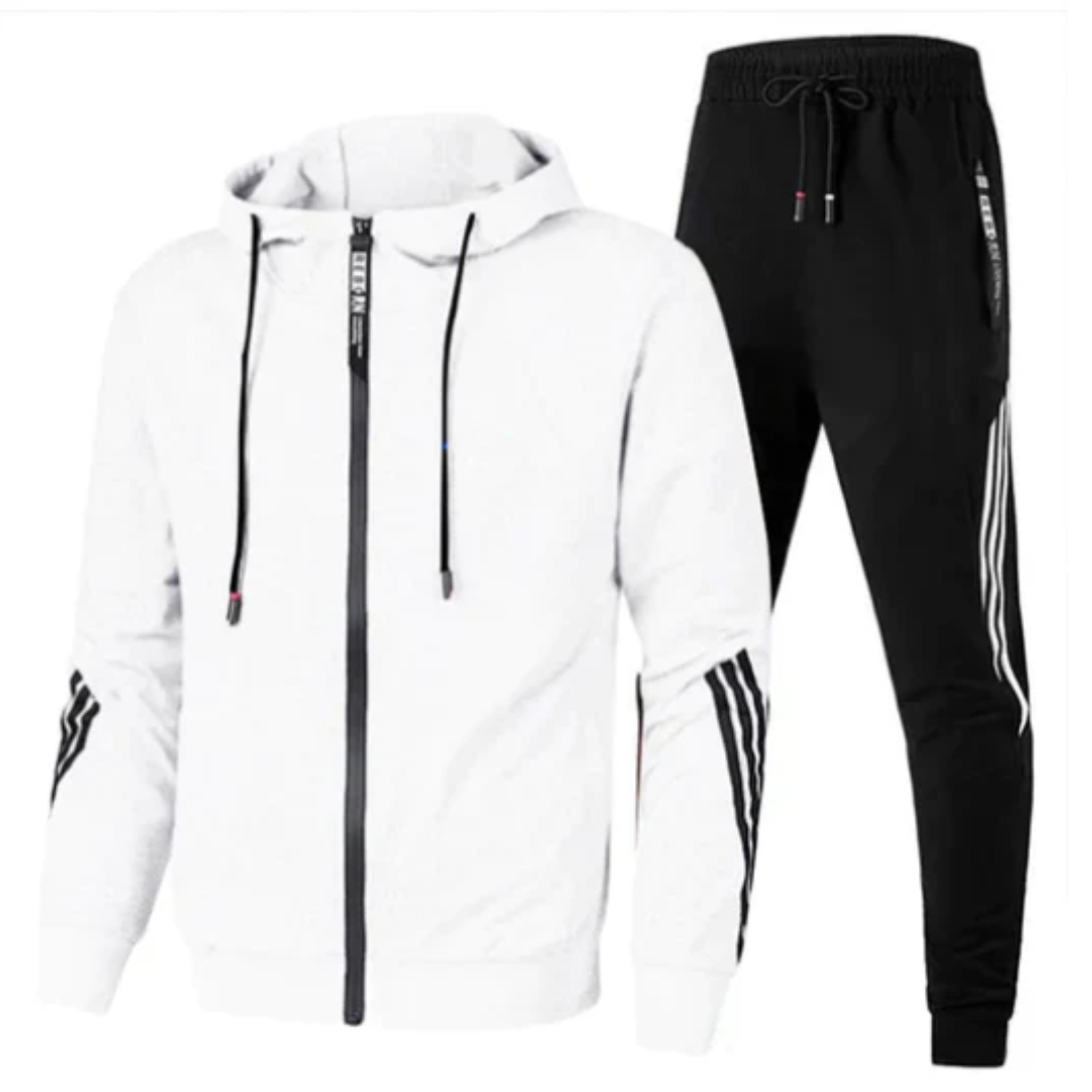 Męski wygodny dwuczęściowy dres sportowy i rekreacyjny | Casual