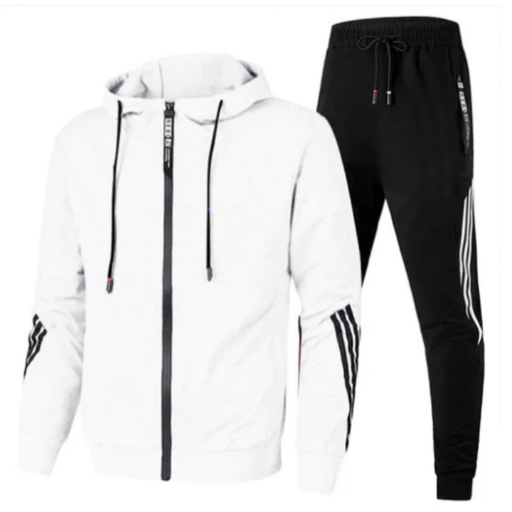 Męski wygodny dwuczęściowy dres sportowy i rekreacyjny | Casual