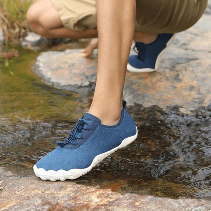 Wygodne i wytrzymałe męskie buty outdoorowe do chodzenia boso zapewniające maksymalną swobodę