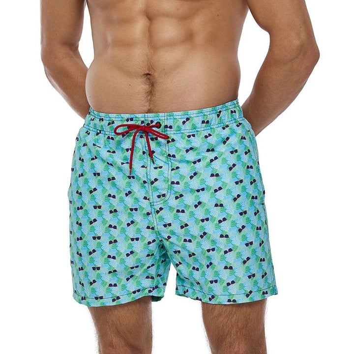 Lennox Ademende Zwemshort met Strakke Funky Print - Perfect voor Zomer en Zwemplezier