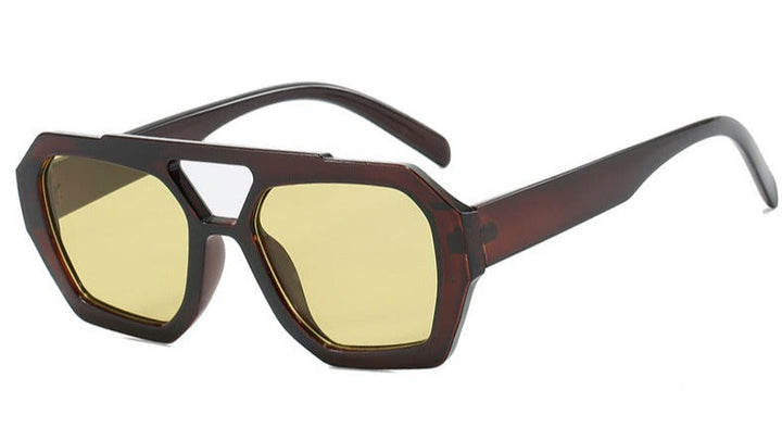 Mikka | Stijlvolle Geometrische Zonnebril voor een Trendy Look