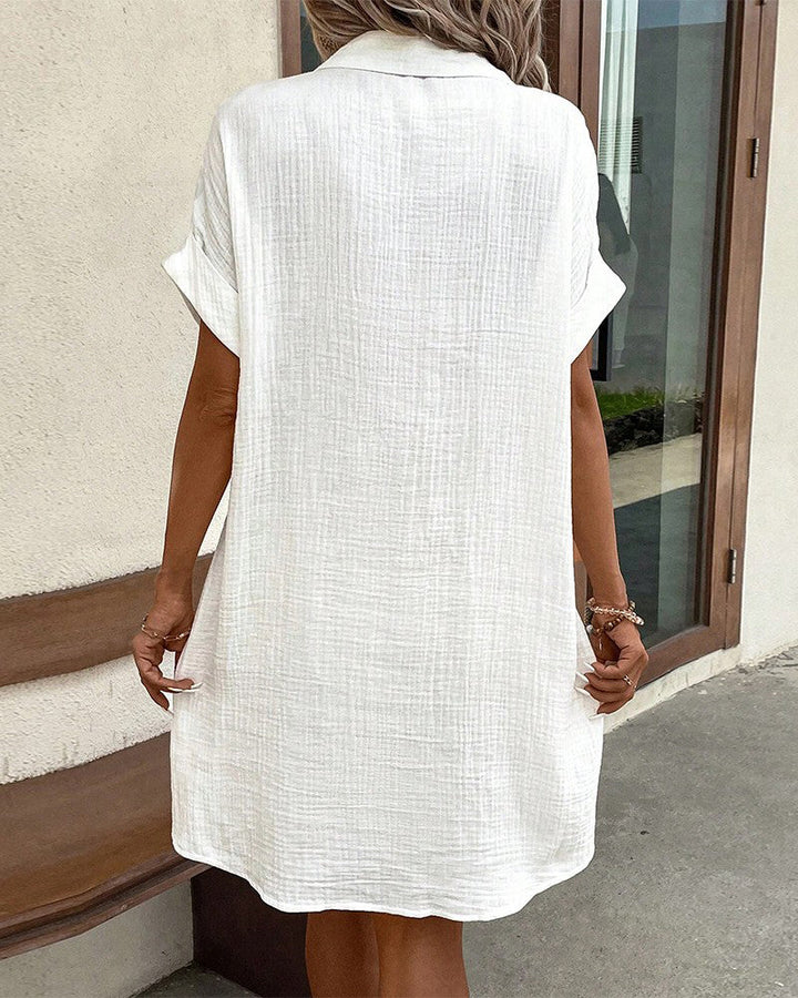 Sukienka koszulowa Emilia™ - wyjątkowy komfort i niepowtarzalny styl!