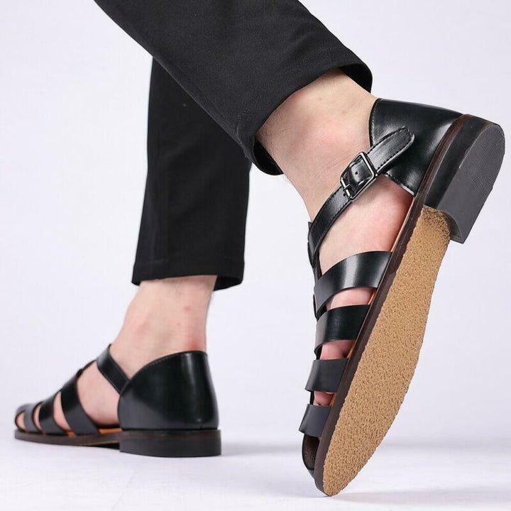 Jasper - ponadczasowo eleganckie skórzane sandały dla osób dbających o styl