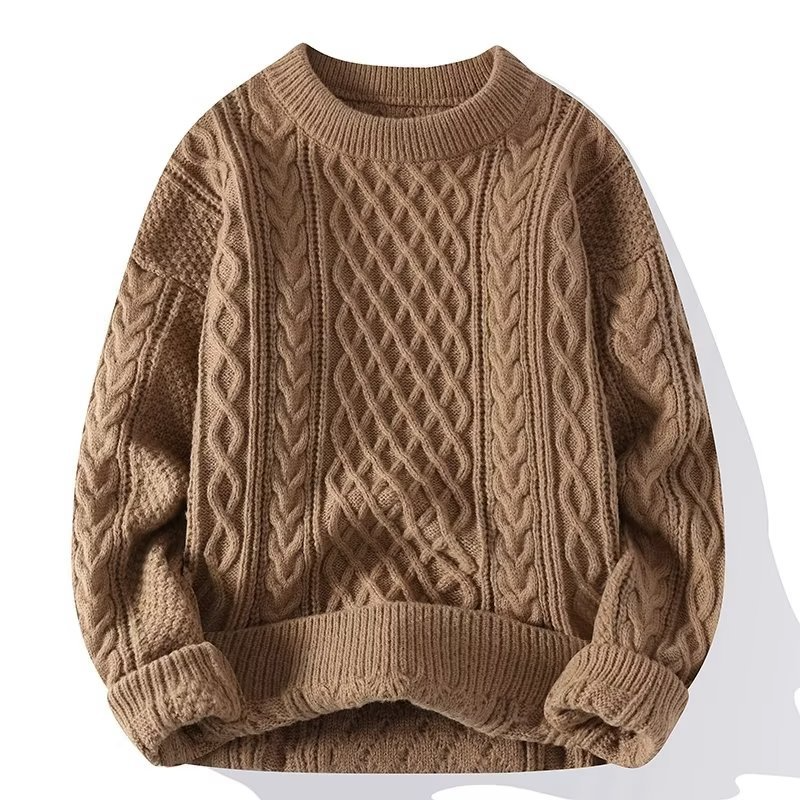 Stylowy damski sweter z wełny zapewniający przytulny komfort i ciepłą elegancję