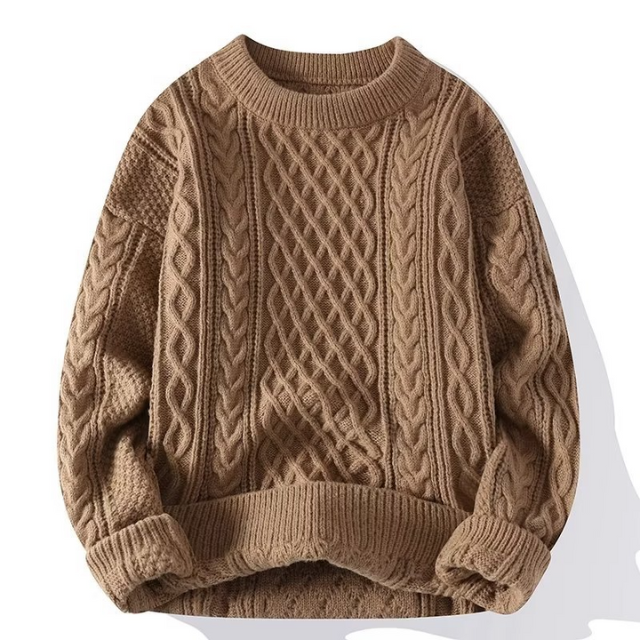 Stylowy damski sweter z wełny zapewniający przytulny komfort i ciepłą elegancję