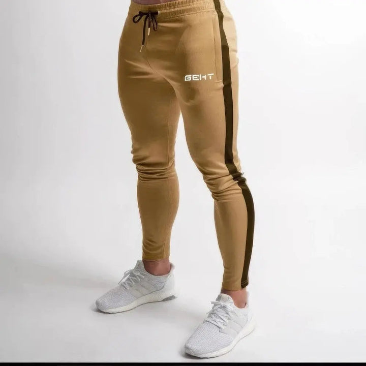 Komfortowe męskie spodnie do biegania typu skinny dla kobiet w ciąży