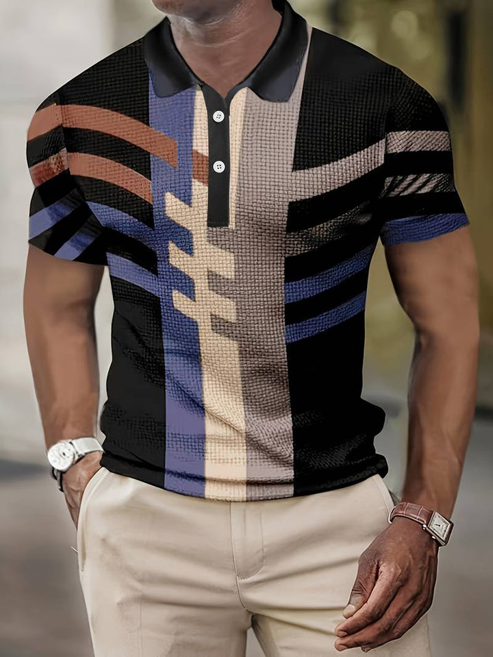 Stylowe męskie koszulki polo w stylu retro vintage