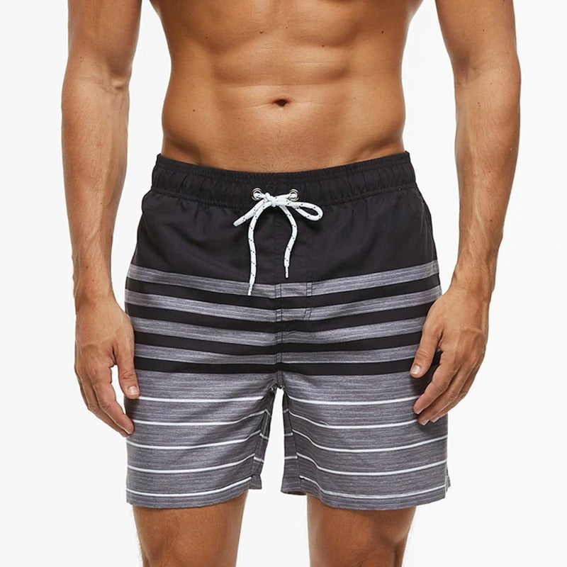 Lennox Ademende Zwemshort met Strakke Funky Print - Perfect voor Zomer en Zwemplezier
