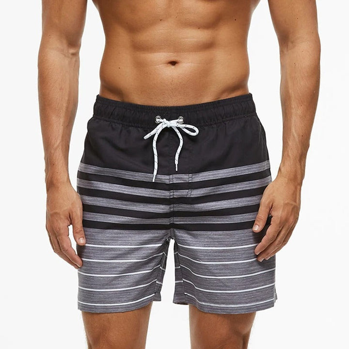 Lennox Ademende Zwemshort met Strakke Funky Print - Perfect voor Zomer en Zwemplezier