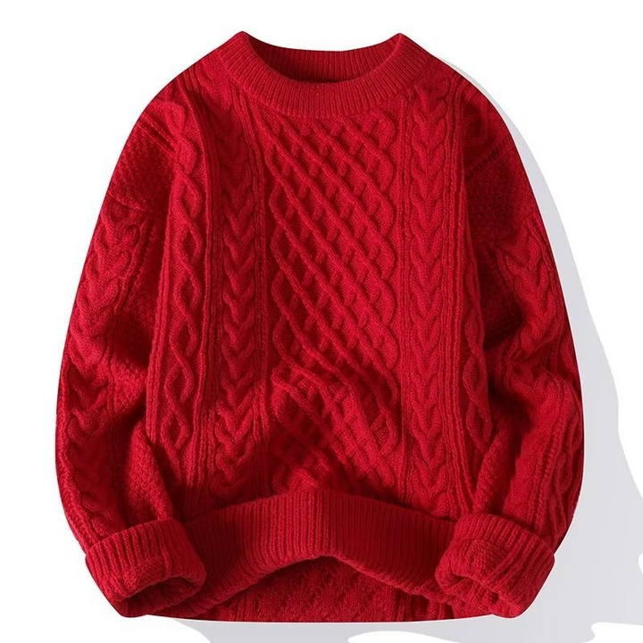 Stylowy damski sweter z wełny zapewniający przytulny komfort i ciepłą elegancję