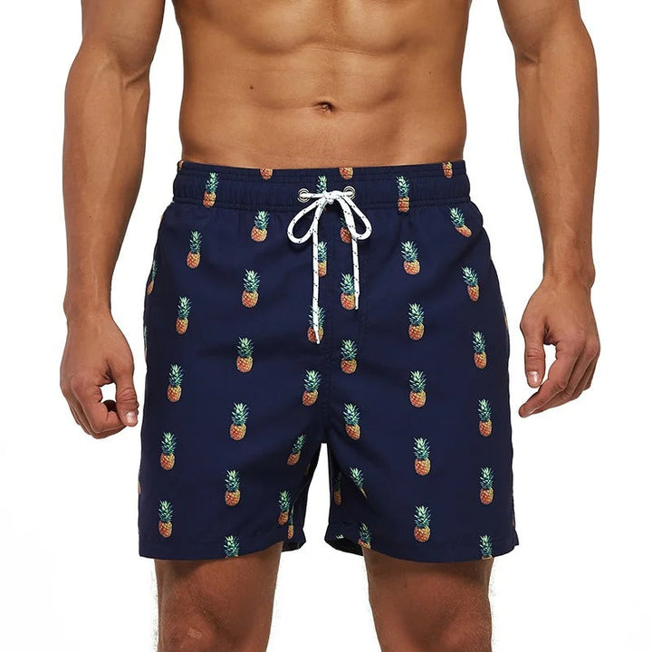 Lennox Ademende Zwemshort met Strakke Funky Print - Perfect voor Zomer en Zwemplezier
