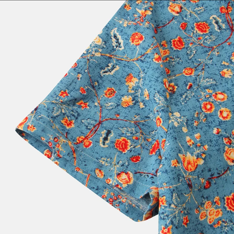 Modna męska koszula casualowa o wyjątkowym designie zapewniająca stylowy wygląd