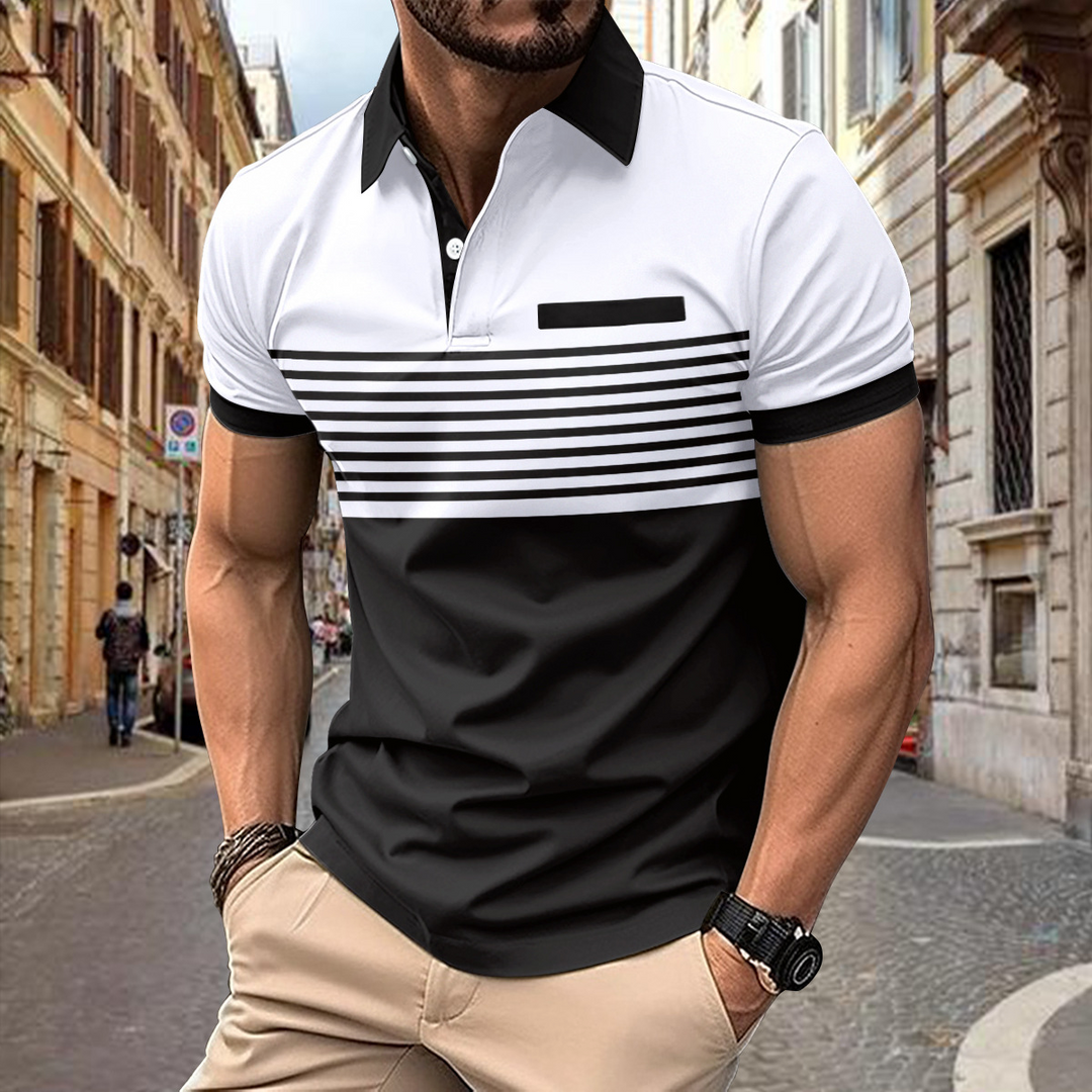 Eleganckie męskie koszulki polo na sportowe i specjalne okazje