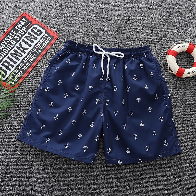 Heren Zwemshort met Trendy Strandprint - Arlo