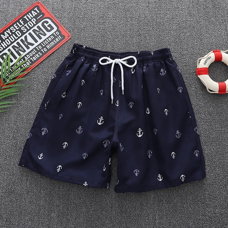 Heren Zwemshort met Trendy Strandprint - Arlo