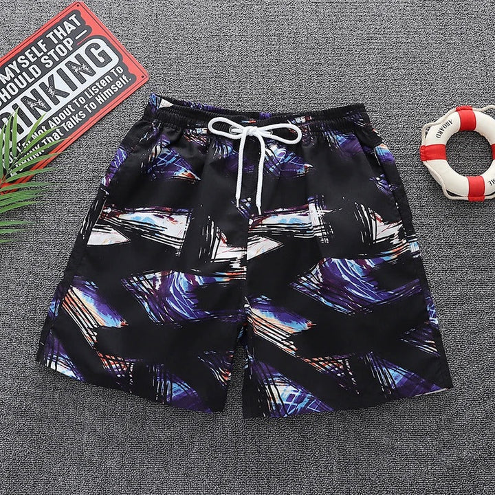 Heren Zwemshort met Trendy Strandprint - Arlo