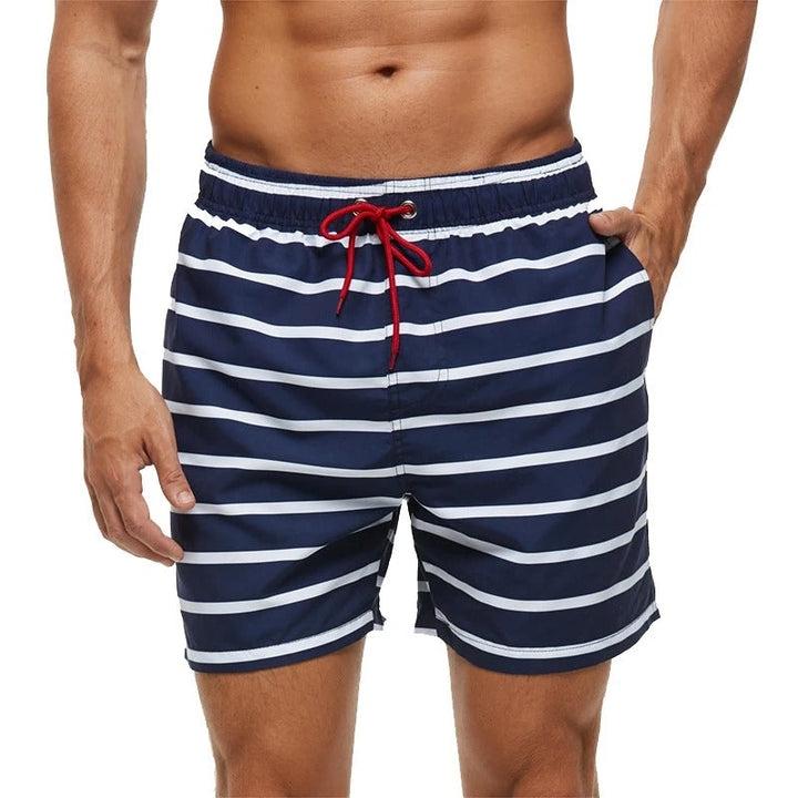 Lennox Ademende Zwemshort met Strakke Funky Print - Perfect voor Zomer en Zwemplezier