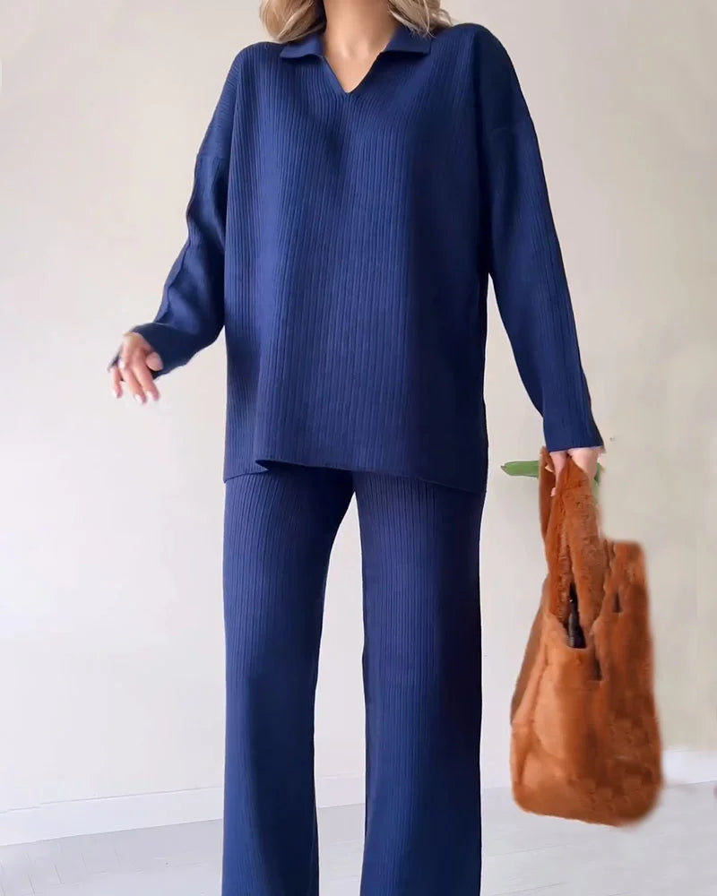 Waverly | Zachte en Elegante Casual Tweedelige Loungewear Set for ultiem Comfort