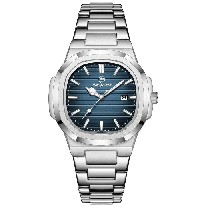 Stilvolle Herren Edelstahl-Armbanduhr für jeden Anlass