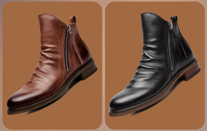 Stylowe męskie buty Chelsea zapewniające elegancki wygląd