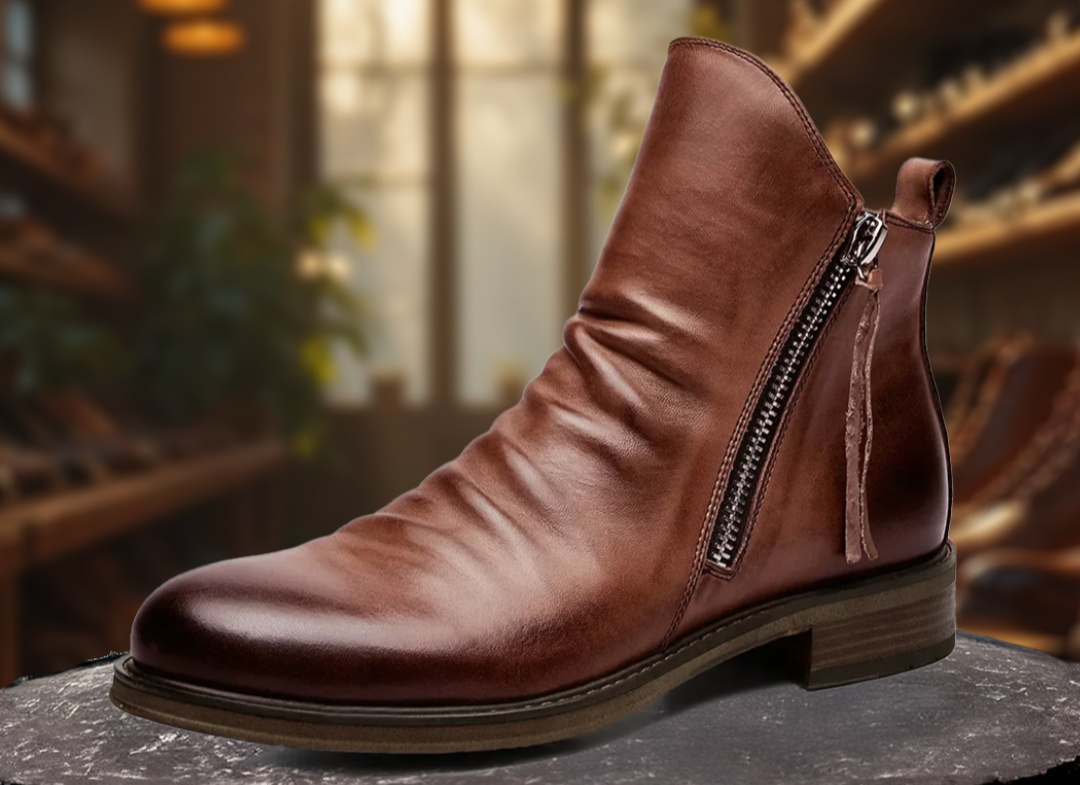 Stylowe męskie buty Chelsea zapewniające elegancki wygląd