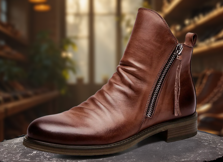 Stylowe męskie buty Chelsea zapewniające elegancki wygląd