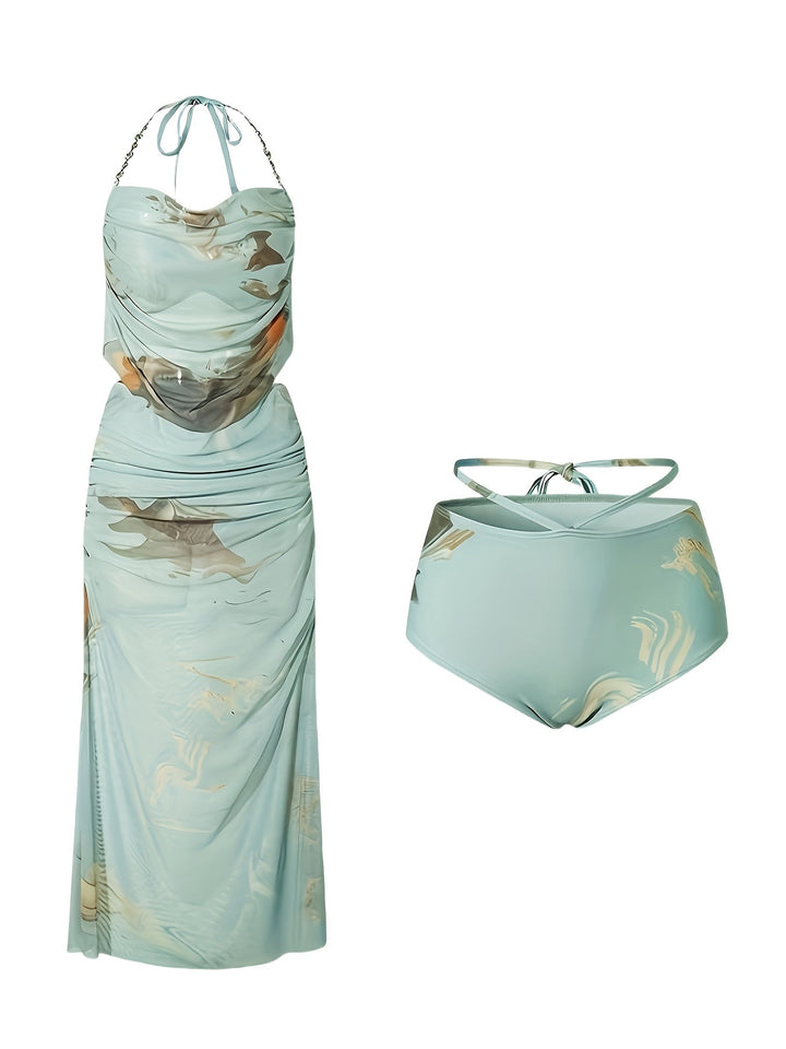 Nicci | Stijlvol Strandoutfit met Mooi Kleurverloop voor een Verfrissende Look