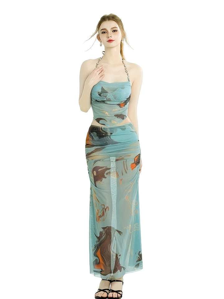 Nicci | Stijlvol Strandoutfit met Mooi Kleurverloop voor een Verfrissende Look