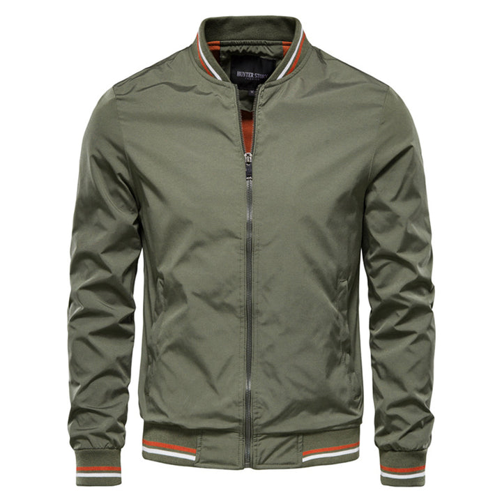 BOSKO - Elegancka męska kurtka bomber z cichego materiału