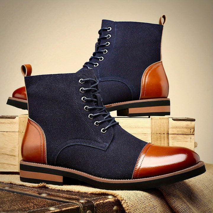 Eleganckie skórzane buty męskie Oxford dla mężczyzn dbających o styl