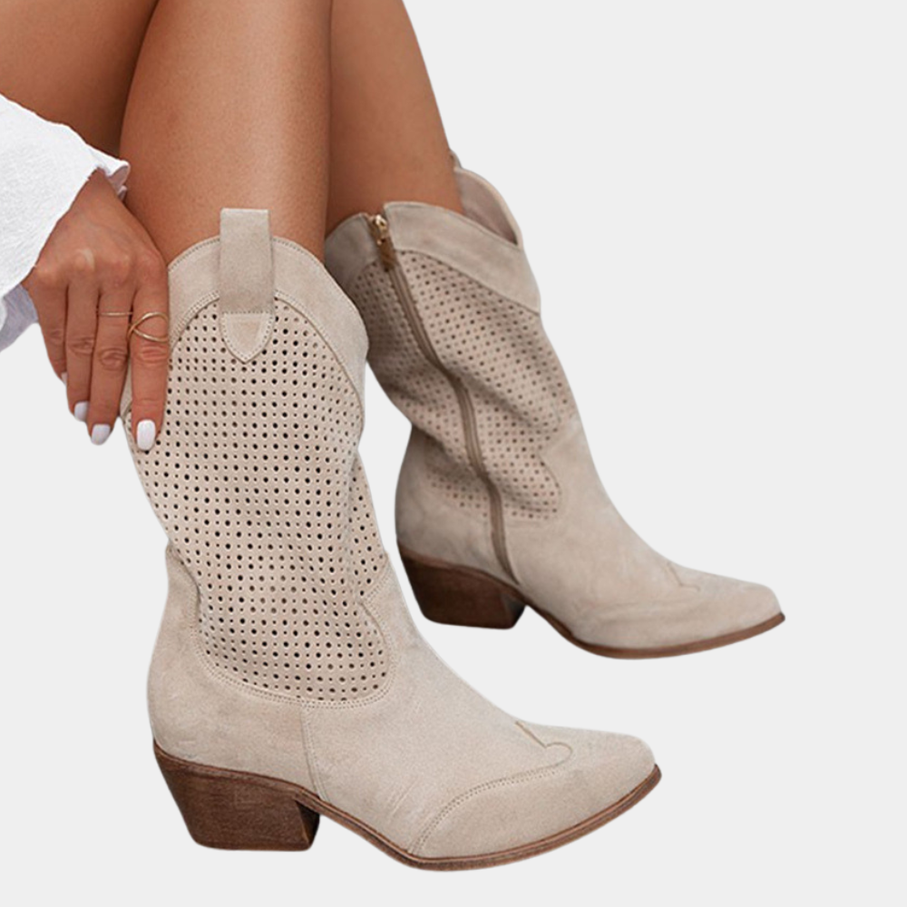 Stylowe i oddychające damskie buty kowbojskie zapewniające niezrównany komfort
